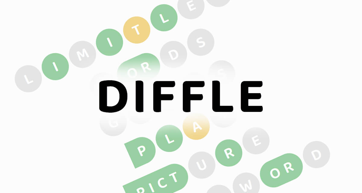 DIFFLE - the game like Wordle (without character limit)